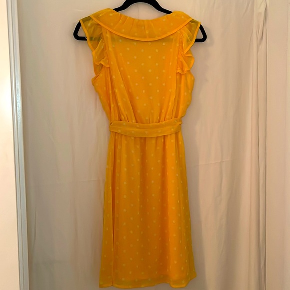 Forever 21 Yellow and White Dress Size L - Picture 2 of 3
